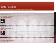 Tablet Screenshot of dentalblog.priyakanwar.com